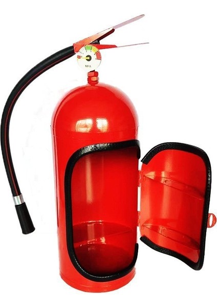 Yaratıcı Metal Yangın Malzemeleri Şekli Kırmızı Şarap Depolama (Yurt Dışından)