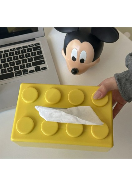 Yaratıcı Yapı Taşları, Yüksek Görünümlü Çok Fonksiyonlu Mendil Kutusu (Yurt Dışından) indirimleri