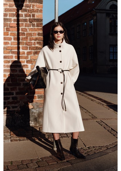 Gaıa Geniş Kaban Ekru