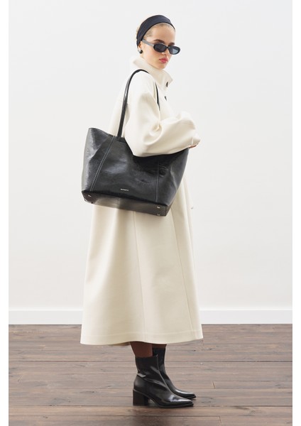 Gaıa Geniş Kaban Ekru