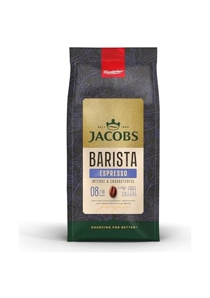 Jacobs Barista Editions Espresso Çekirdek Kahve, 1 kg