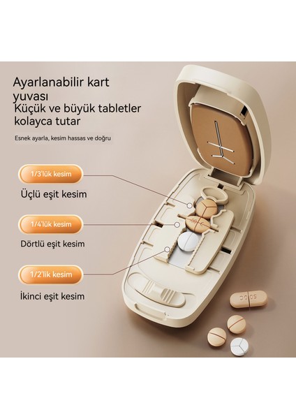 Çok Fonksiyonlu Ilaç Kesici Taşınabilir Mini Ilaç Dağıtıcı Kutusu (Yurt Dışından) fiyatları