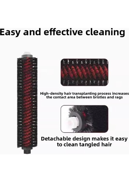 Saros 10/s8 Maxv Ultra/s7 Pro Ultra/s8 Plus/s8+ Için Yüksek Hızlı Kendi Kendini Temizleyen Rulo Fırça Aksesuarları (Yurt Dışından) fırsatları