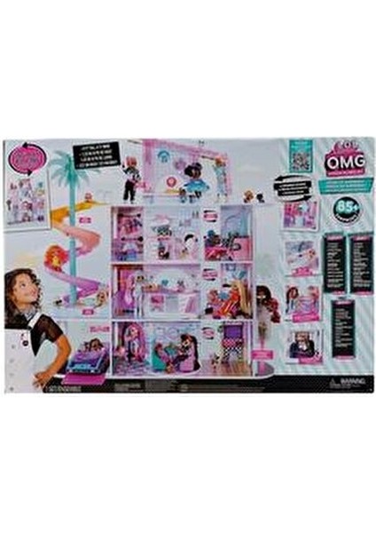 Surprise OMG Sürprizler Evi 10 Oda ve Yüzme Havuzuyla Eğlenceli Oyun Seti indirimleri