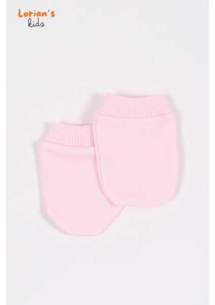 Doğal Pamuklu Yeni Doğan Kuğu Nakışlı Patikli Bebek 5'li Zıbın Takım - Hastane Çıkışı - Pembe indirimleri