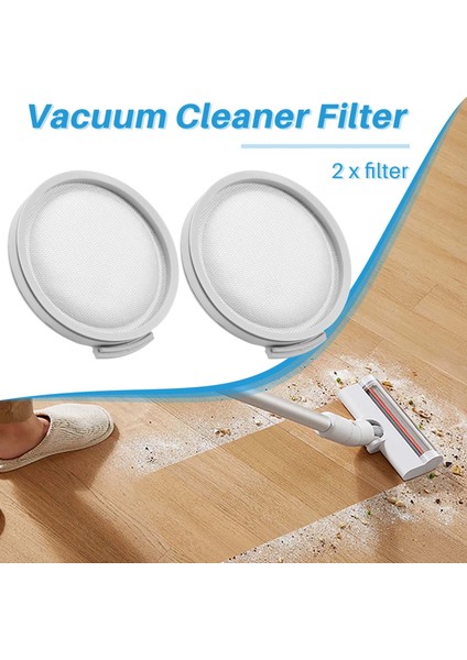 SCWXCQ01RR H6 El Tipi Kablosuz Elektrikli Süpürge Için 2'li Paket Filtreler Değiştirilebilir Aksesuarlar (Yurt Dışından) fırsatları