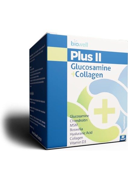 Plus Iı Glucosamine+Collagen Biowell