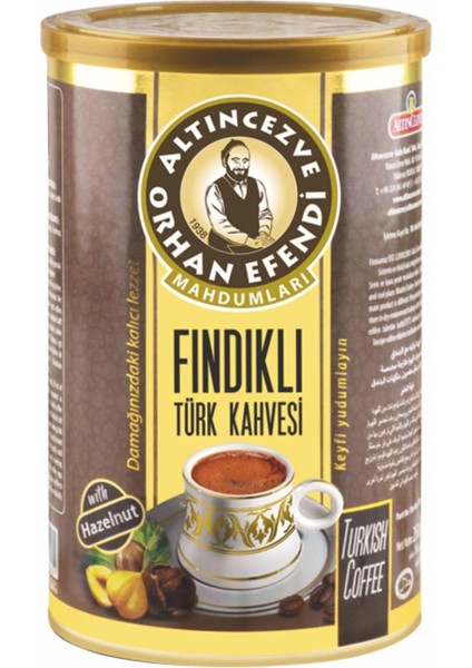 Altıncezve Fındıklı Türk Kahvesi 250 gr Teneke
