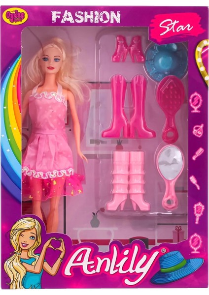 Anlily Fashion Star Kutulu Aksesuarlı Bebek fiyatları