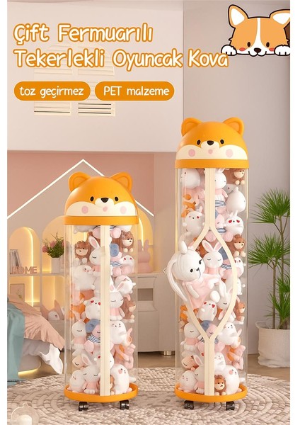 Modern, Katlanabilir Oyuncak Saklama Kulesi 27*132CM