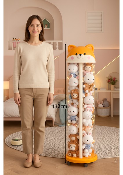 Modern, Katlanabilir Oyuncak Saklama Kulesi 27*132CM