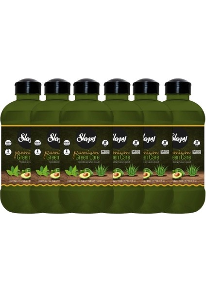 Premium Green Care Serisi Sıvı Sabun 6X1500 ml