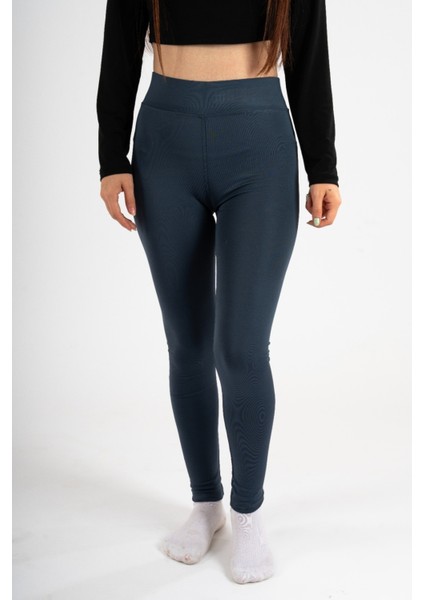 Kadın Dalgıç Kumaş Yüksek Bel Toparlayıcı Tayt Pantolon modelleri