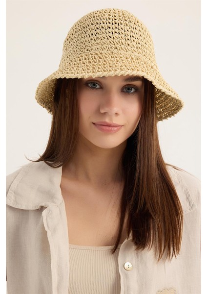 Paper Düz Örgü Şapka