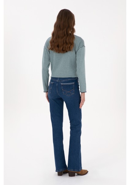 Kadın Mavi Pantolon (Jean) 50316550-DN0022 fırsatları