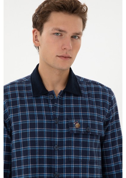 Erkek Indigo Gömlek Desenli 50316574-VR028 fiyatları