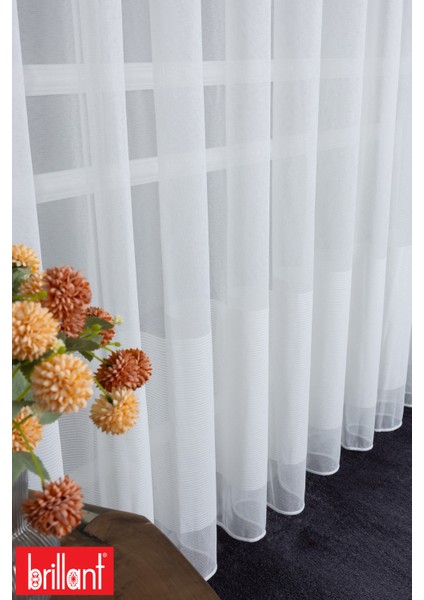 Keten Alın 1/2.5 Normal Pileli Ütü Istemez Kırışmaz Yeni Sezon Salon Oda Tül Perdesi fiyatları