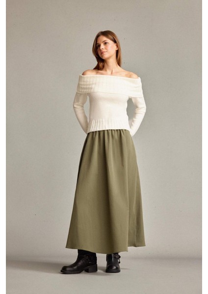 Beli Lastikli Cepli Maxi Etek F7897AX25SM