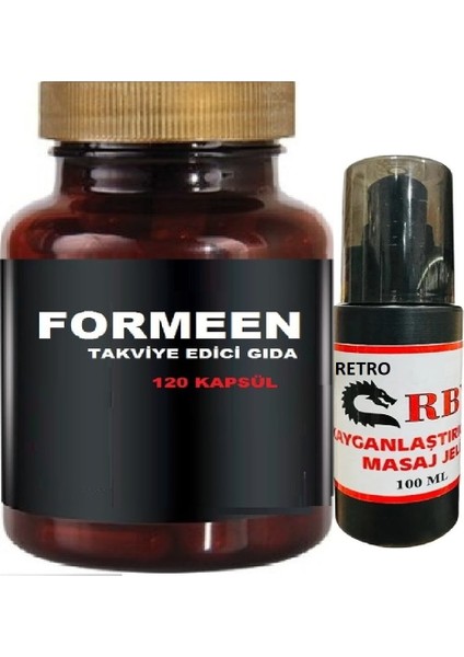 Formeen Erkek Kapsül 120 li Ve RBYKayganjel100ml