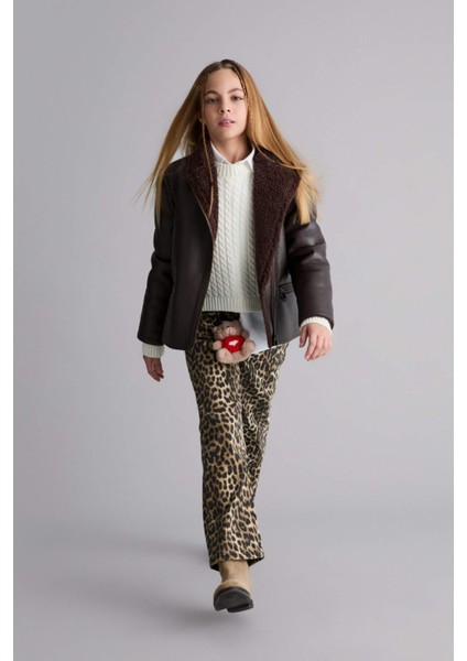 Kız Çocuk Pelüş Astar Fermuarlı Cepli Mont E7964A825AU fiyatları