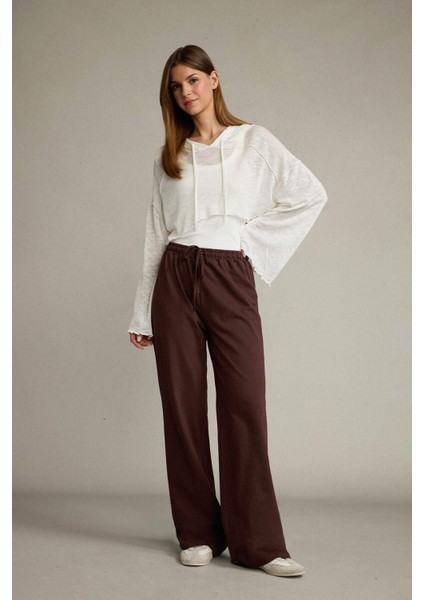 Fitted Üç Cepli Uzun Pantolon F9009AX25SM