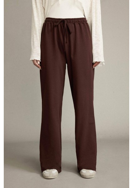 Fitted Üç Cepli Uzun Pantolon F9009AX25SM modelleri