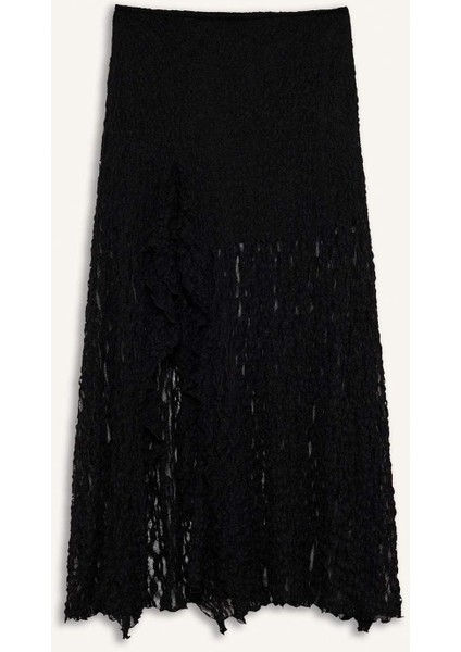 A Form Yüksek Bel Dantel Maxi Etek F9518AX25AU modelleri