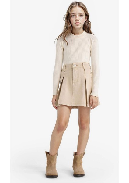 Kız Çocuk Pileli Gabardin Etek E9322A825AU modelleri