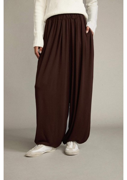 Baggy Fit Normal Bel Jogger Paça Bilek Boy Modal Pantolon G0671AX25SM modelleri