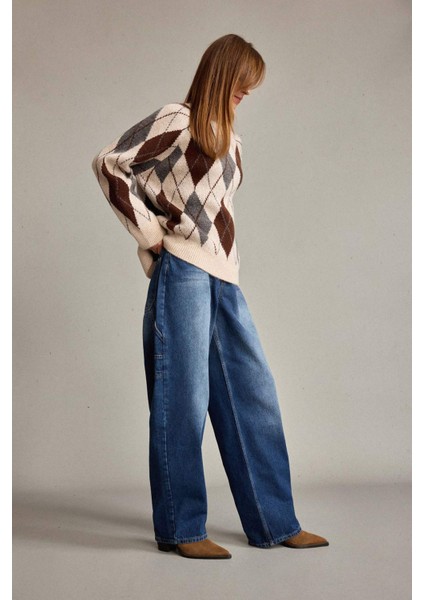 Baggy Fit Jean Pantolon G0465AX25SM modelleri