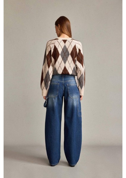 Baggy Fit Jean Pantolon G0465AX25SM