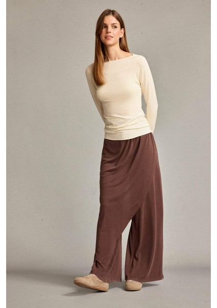 Relax Fit Normal Bel Düz Paça Modal Pantolon G1338AX25SM fiyatları