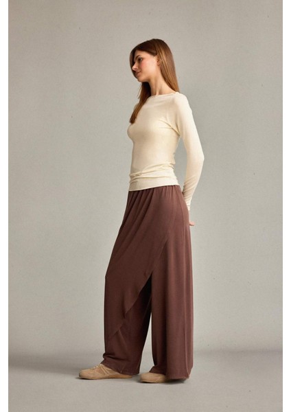 Relax Fit Normal Bel Düz Paça Modal Pantolon G1338AX25SM modelleri