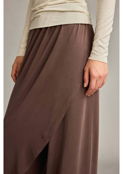 Relax Fit Normal Bel Düz Paça Modal Pantolon G1338AX25SM indirimleri