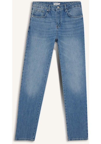 Straight Fit Düz Paça Jean Pantolon G1292AX25AU fırsatları