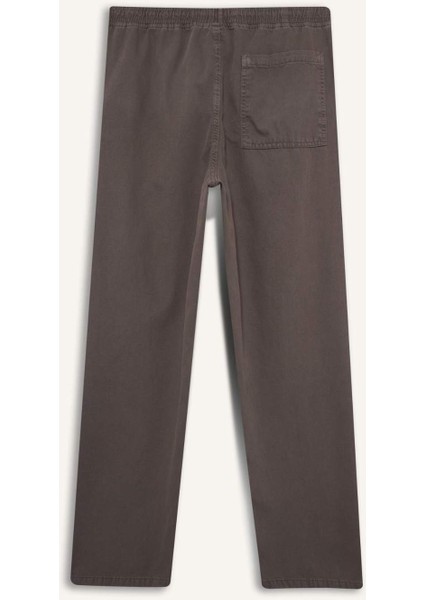 Beli Bağcıklı Cepli Düz Paça Pantolon G3162AX25AU