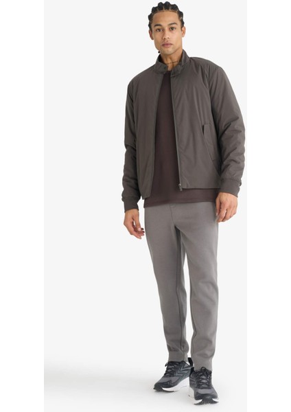 Fit Slim Fit Dar Kesim Fermuarlı Standart Paça Jogger Eşofman Altı S3309AZ25AU