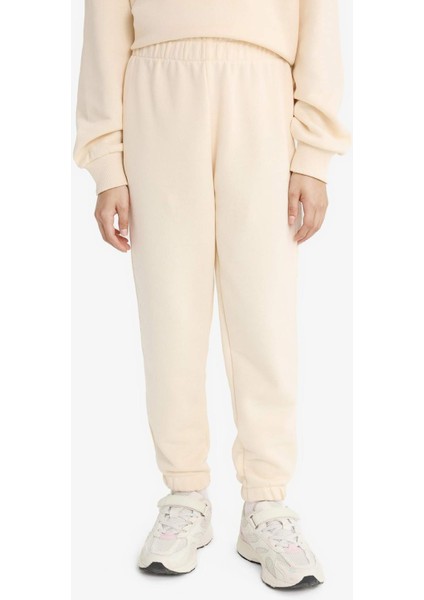 Kız Çocuk 2'li Takım Baskılı Sweatshirt Eşofman Altı F2559A825AU