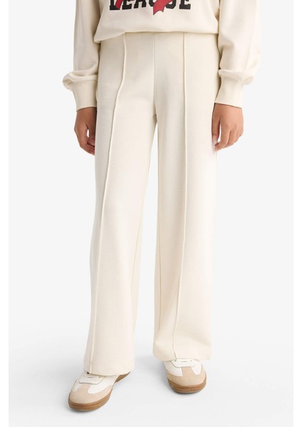 Kız Çocuk 2'li Takım Baskılı Sweatshirt Eşofman Altı F2564A825AU