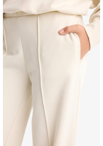 Kız Çocuk 2'li Takım Baskılı Sweatshirt Eşofman Altı F2564A825AU