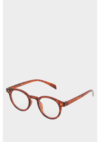 Kadın Mavi Cam Kahverengi Leopar Çerçeveli Gözlük G5236AXNS modelleri