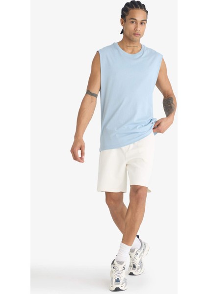 Boxy Fit Bisiklet Yaka Sporcu Atlet A1821AX25HS fiyatları