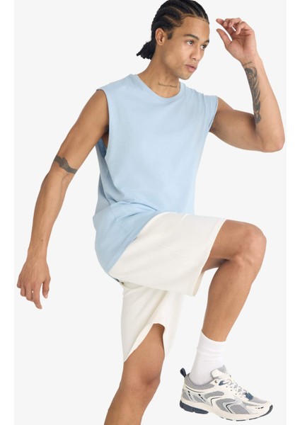 Boxy Fit Bisiklet Yaka Sporcu Atlet A1821AX25HS modelleri