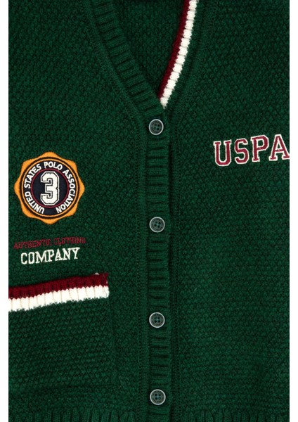 Erkek Çocuk Koyu Yeşil Hırka (Triko) 50311118-VR079 modelleri