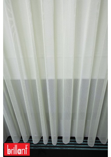 Miranda File Yeşil 1/2 Orta Pileli Ütü Istemez Kırışmaz Yeni Sezon Salon Oda Tül Perdesi modelleri