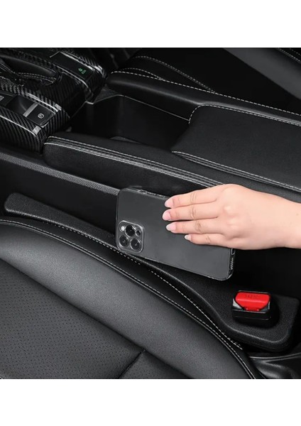 2 Adet Siyah Renk Araba Koltuk Arası Düzenleyici