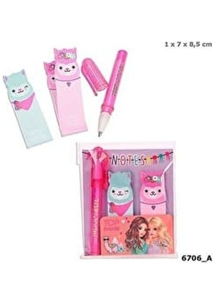 Mini Alpaka Yapışkanlı Not Kağıdı Seti 30 Yaprak Neon Renkli 6706 modelleri