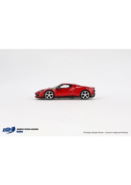 1/64 Bbr Ferrari 296 Gtb Rosso Imola