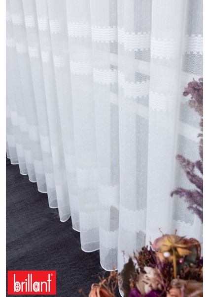 Keten Arthur 1/2.5 Normal Pileli Ütü Istemez Kırışmaz Yeni Sezon Salon Oda Tül Perdesi