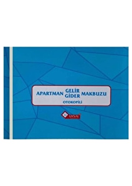 Apartman Gelir Gider Makbuzu 9.5 x 19.5 cm Mavi Renk 300 Gram Kapaklı modelleri